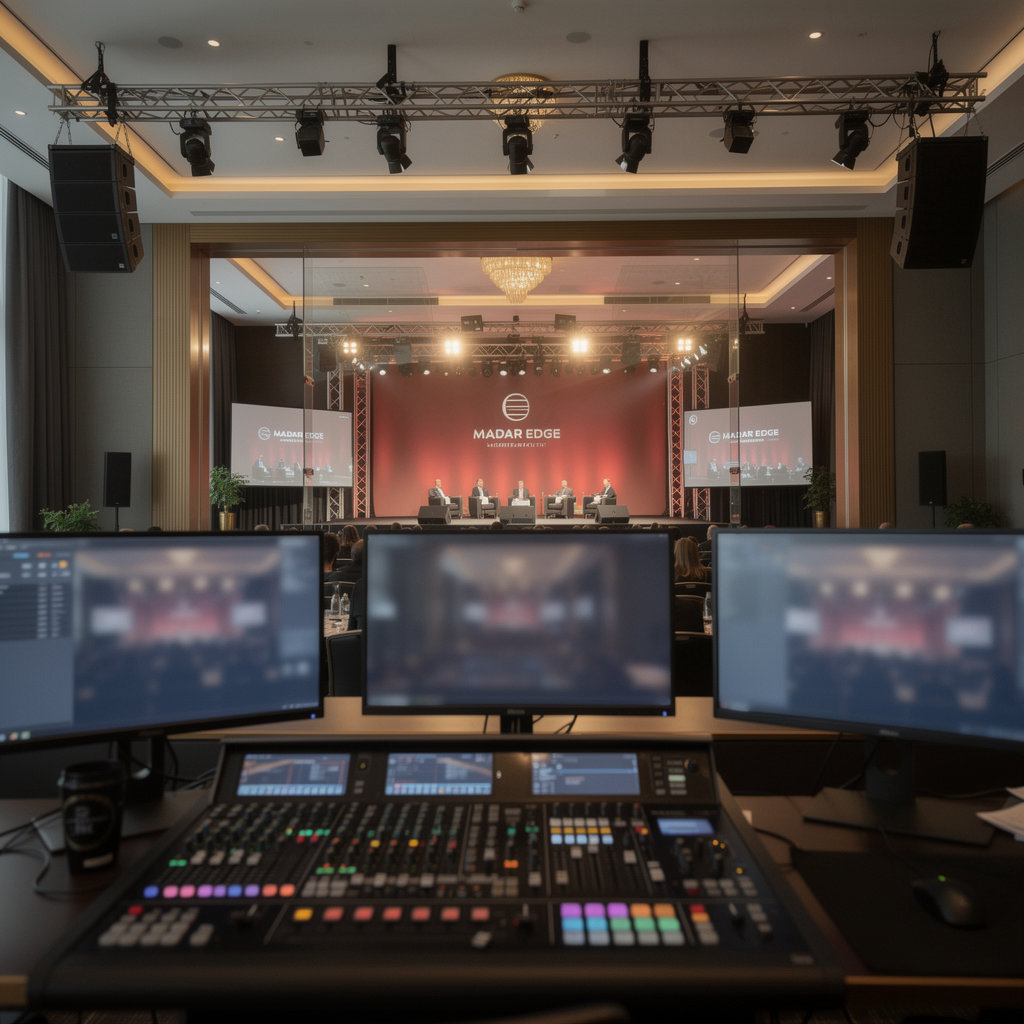 Madar Edge exhibition setup and professional event staging